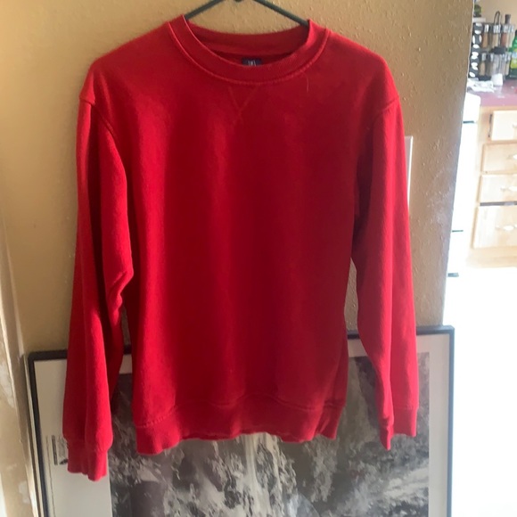 George Sweaters - A red sweatshirt